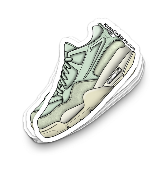 Jordan 4 RM "Jade Horizon" Sneaker Sticker