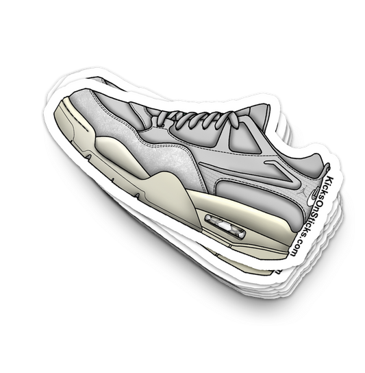 Jordan 4 RM "Neutral Green Coconut Milk" Sneaker Sticker