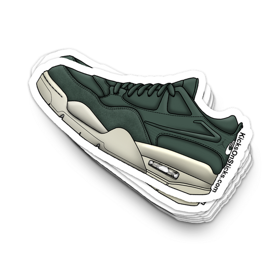 Jordan 4 RM "Oxidized Green" Sneaker Sticker