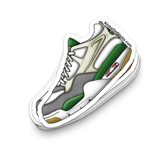 Jordan 4 RM "Pine Green" Sneaker Sticker