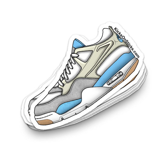 Jordan 4 RM "White Legend Blue" Sneaker Sticker
