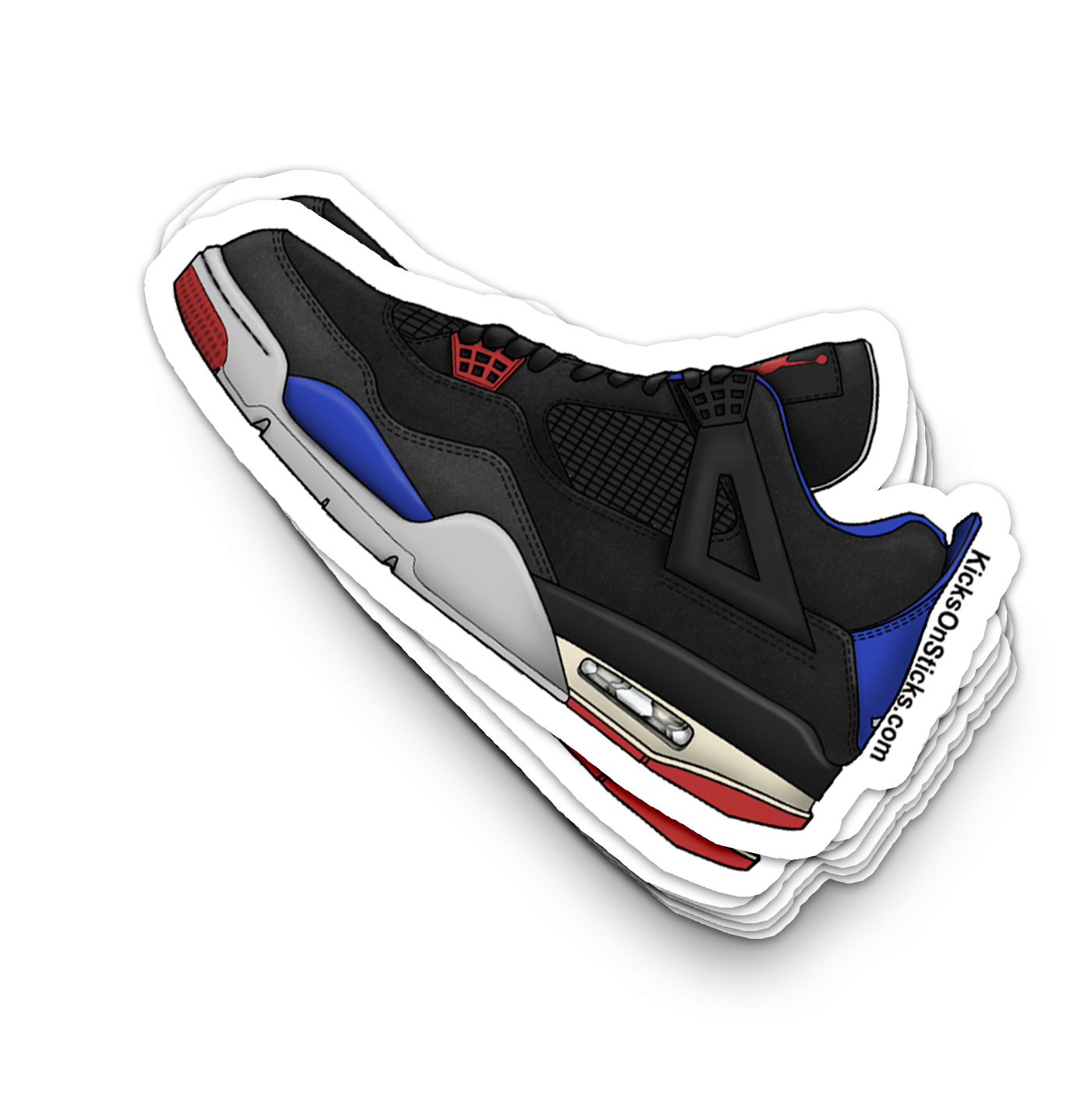 Jordan 4 "Rare Air" Sneaker Sticker