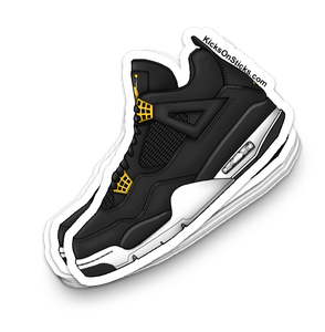 Jordan 4 "Royalty" Sneaker Sticker