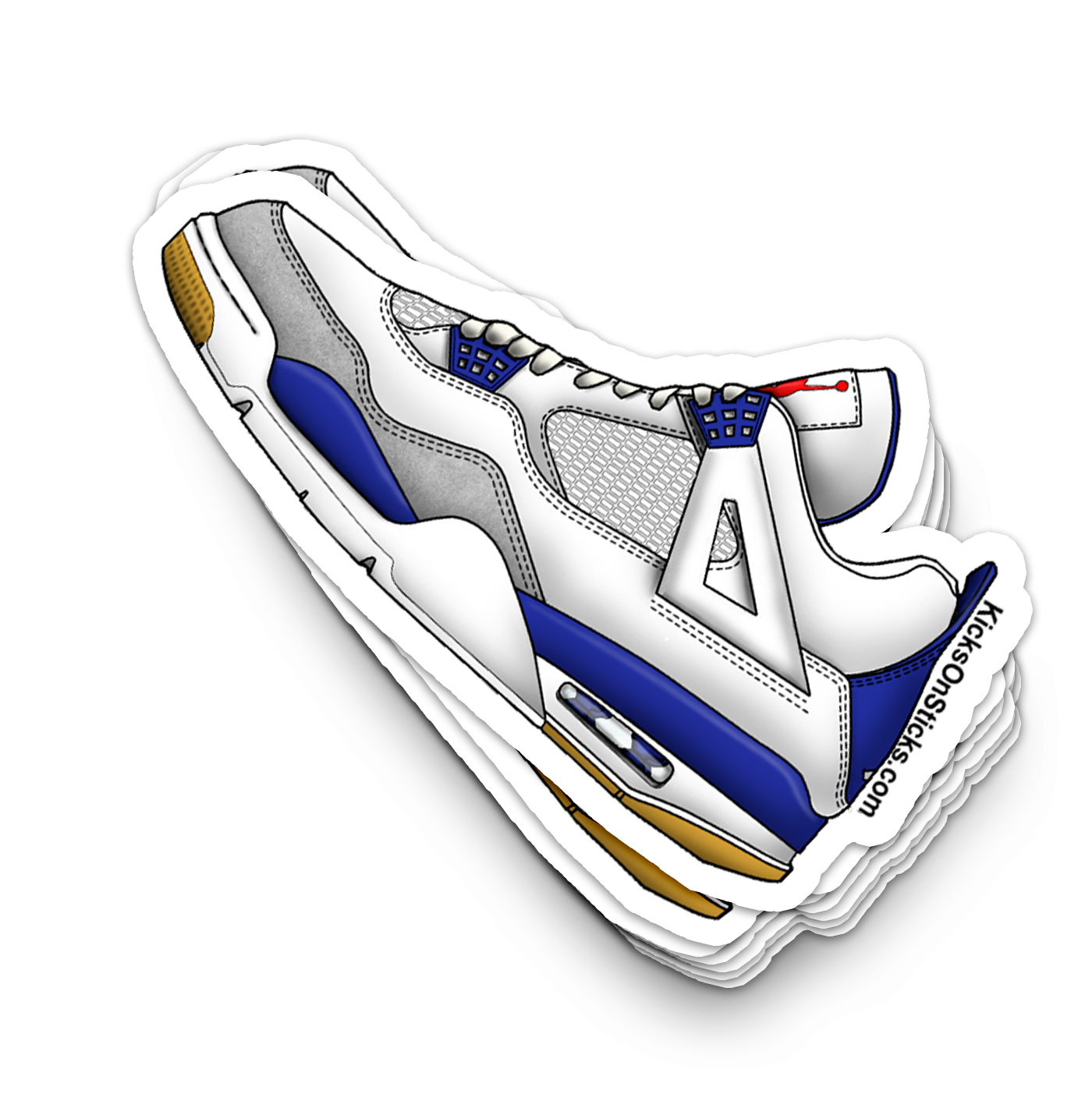 Jordan 4 "SB Navy" Sneaker Sticker