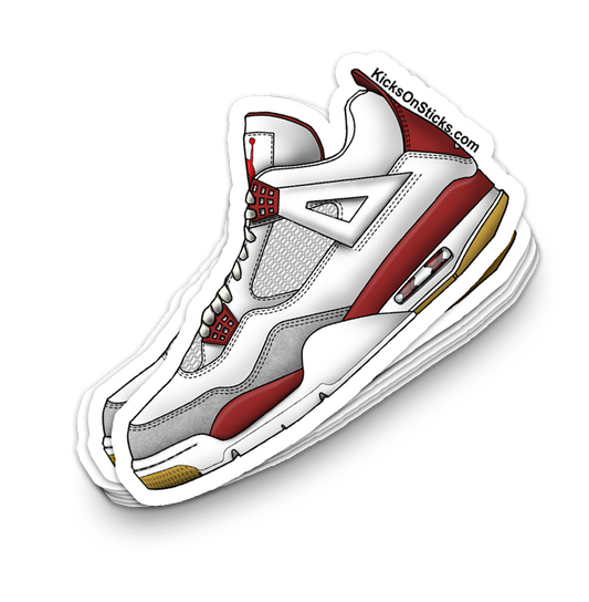 Jordan 4 "SB Varsity Red" Sneaker Sticker
