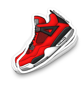 Jordan 4 "Toro" Sneaker Sticker