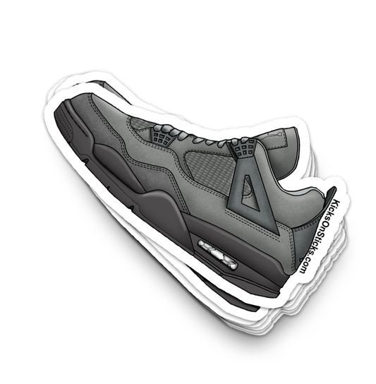Jordan 4 "Wet Cement" Sneaker Sticker