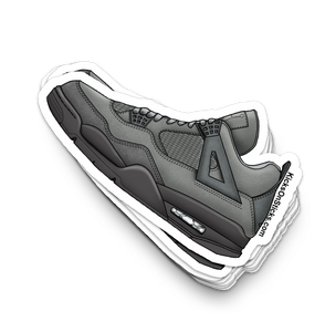 Jordan 4 "Wet Cement" Sneaker Sticker