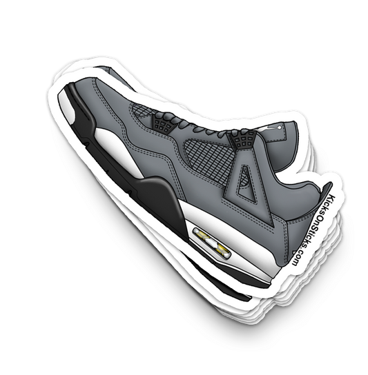 Jordan 4 "Cool Grey" Sneaker Sticker