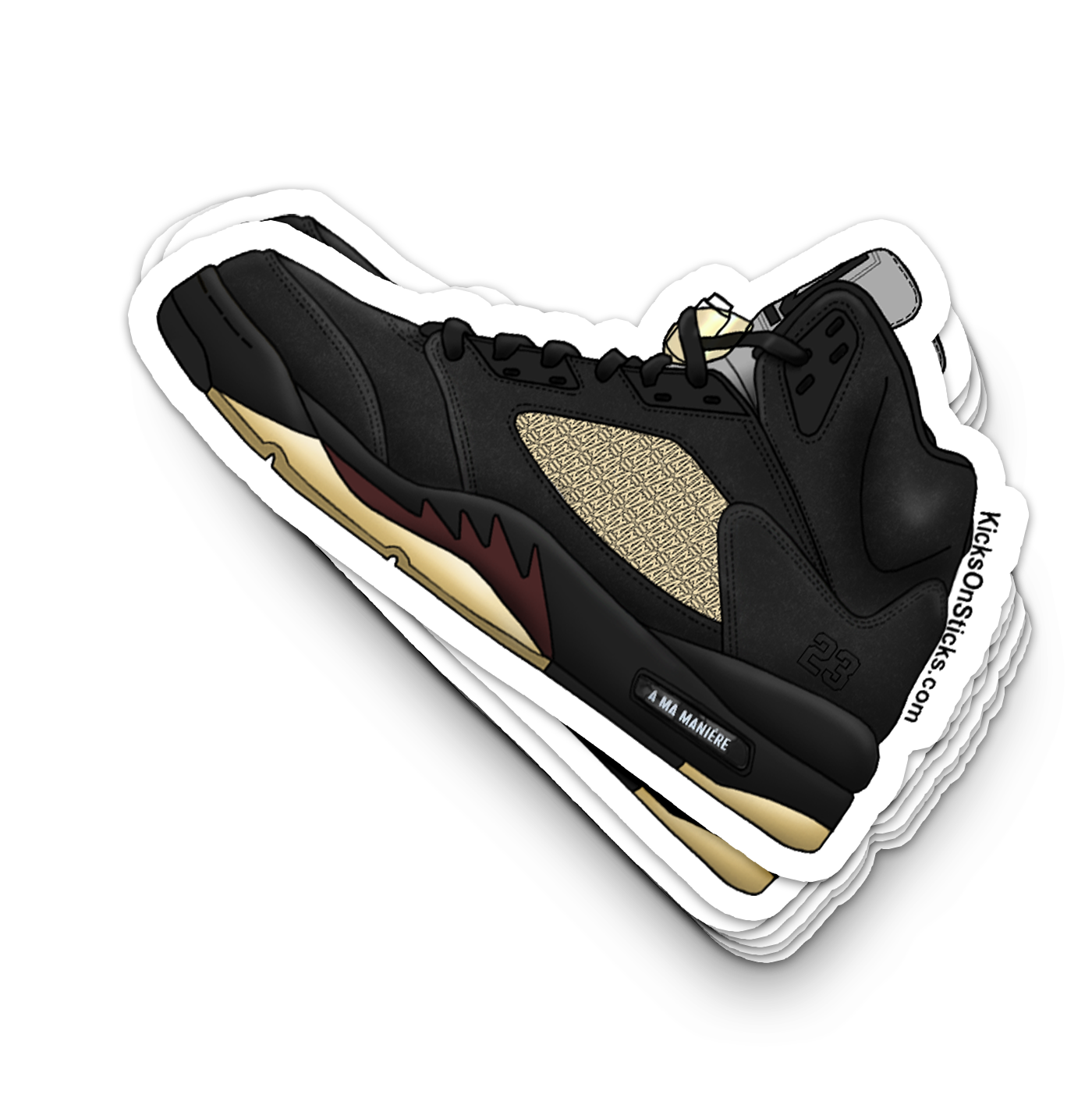 Jordan 5 "A Ma Maniere Dusk" Sneaker Sticker
