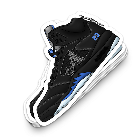 Jordan 5 "Awake Black Blue" Sneaker Sticker