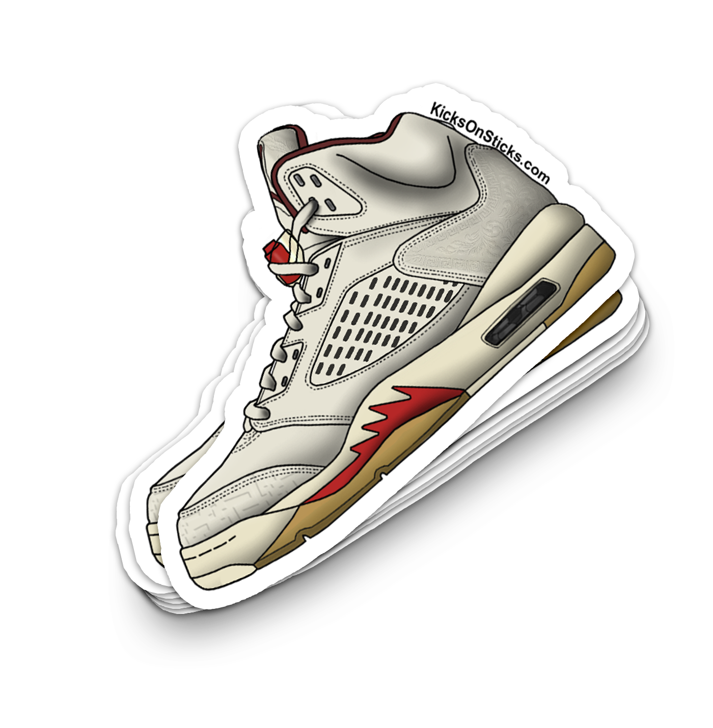 Jordan 5 "El Grito" Sneaker Sticker
