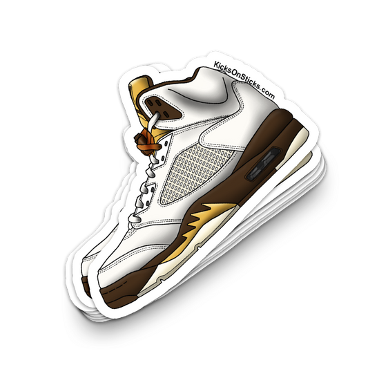 Jordan 5 "Golden Ticket" Sneaker Sticker