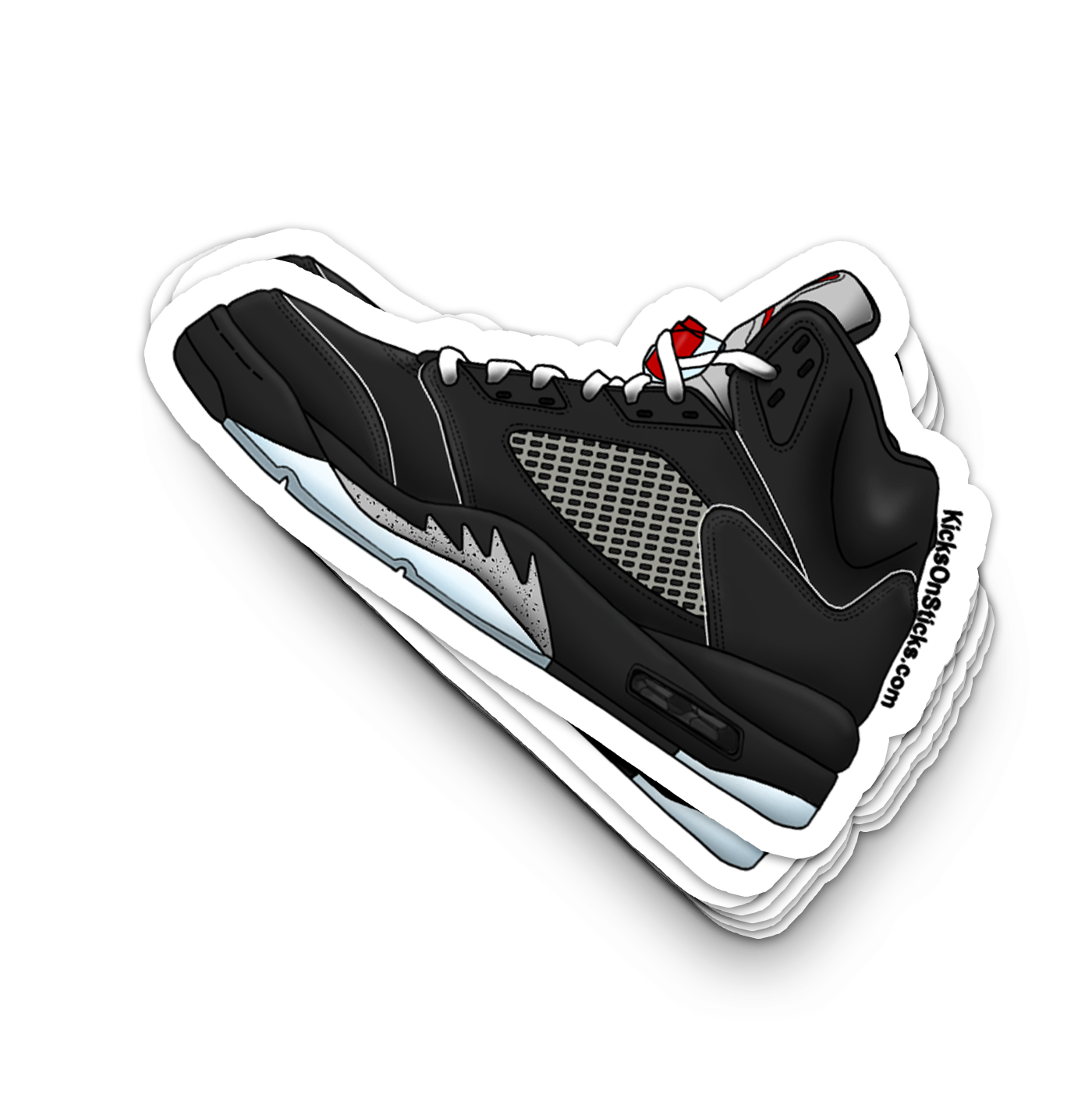 Jordan 5 "Metallic Reimagined" Sneaker Sticker