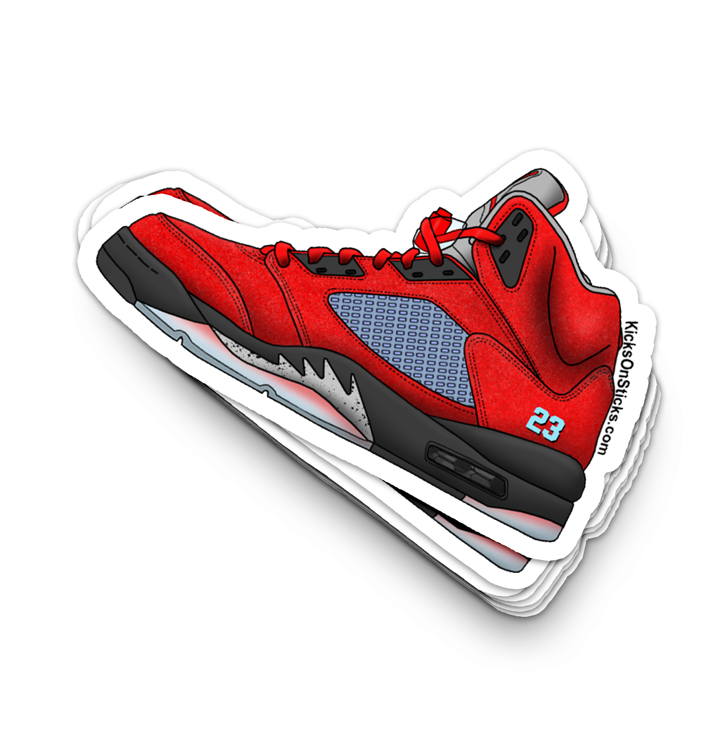 Jordan 5 "Trophy Room F&F" Sneaker Sticker