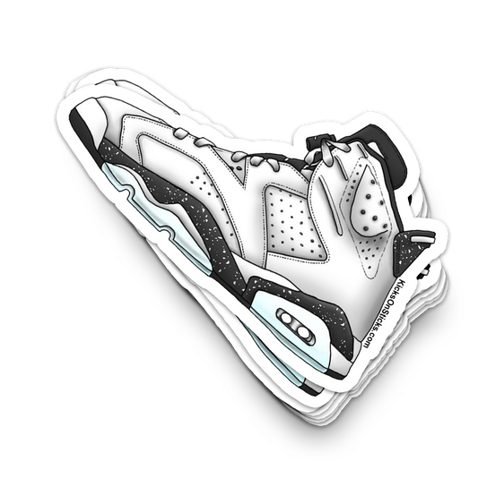Jordan 6 "Reverse Oreo" Sneaker Sticker