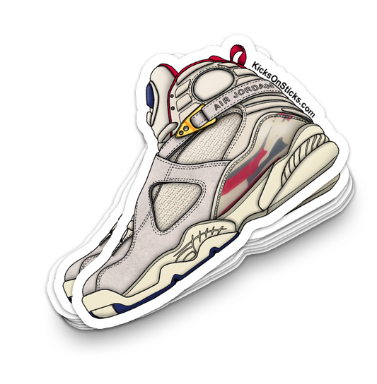 Jordan 8 "Solefly" Sneaker Sticker