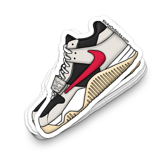 Jumpman Jack "University Red" Sneaker Sticker