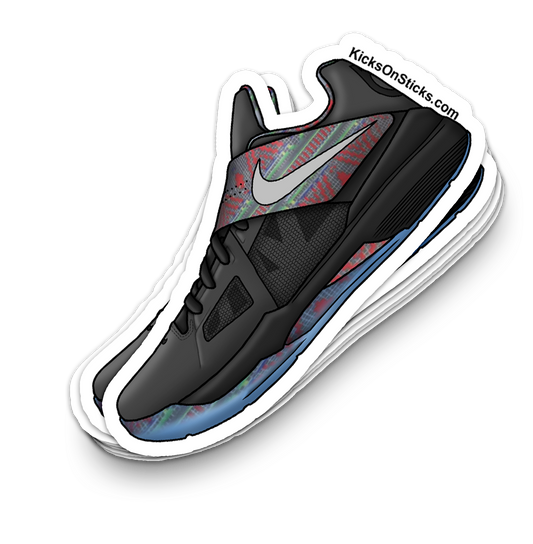 KD 4 "BHM" Sneaker Sticker