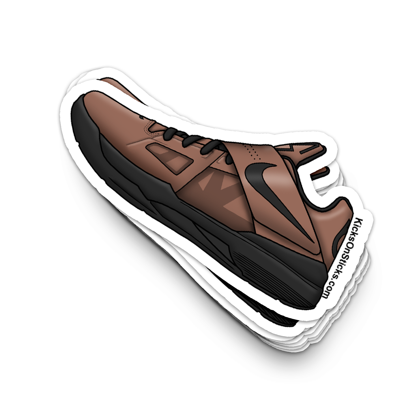 KD 4 "Copper" Sneaker Sticker