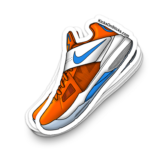 KD 4 "Creamsicle" Sneaker Sticker