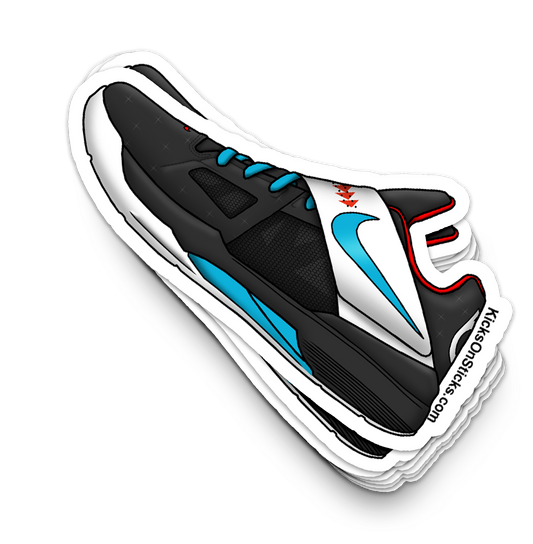 KD 4 "N7 Black" Sneaker Sticker