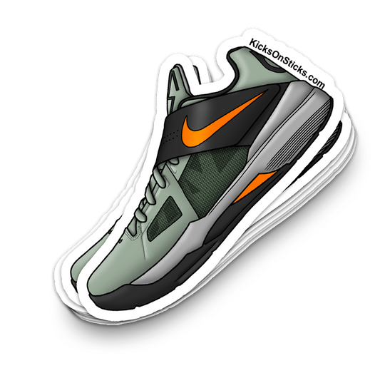 KD 4 "UNDFTD" Sneaker Sticker