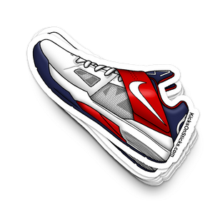 KD 4 USA Sneaker Sticker