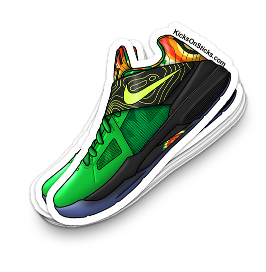 KD 4 "Weatherman" Sneaker Sticker