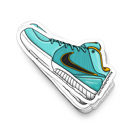 Kobe 4 "UNDFTD Hyper Jade" Sneaker Sticker