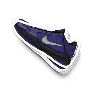 Kobe 5 "Ink Purple" Sneaker Sticker