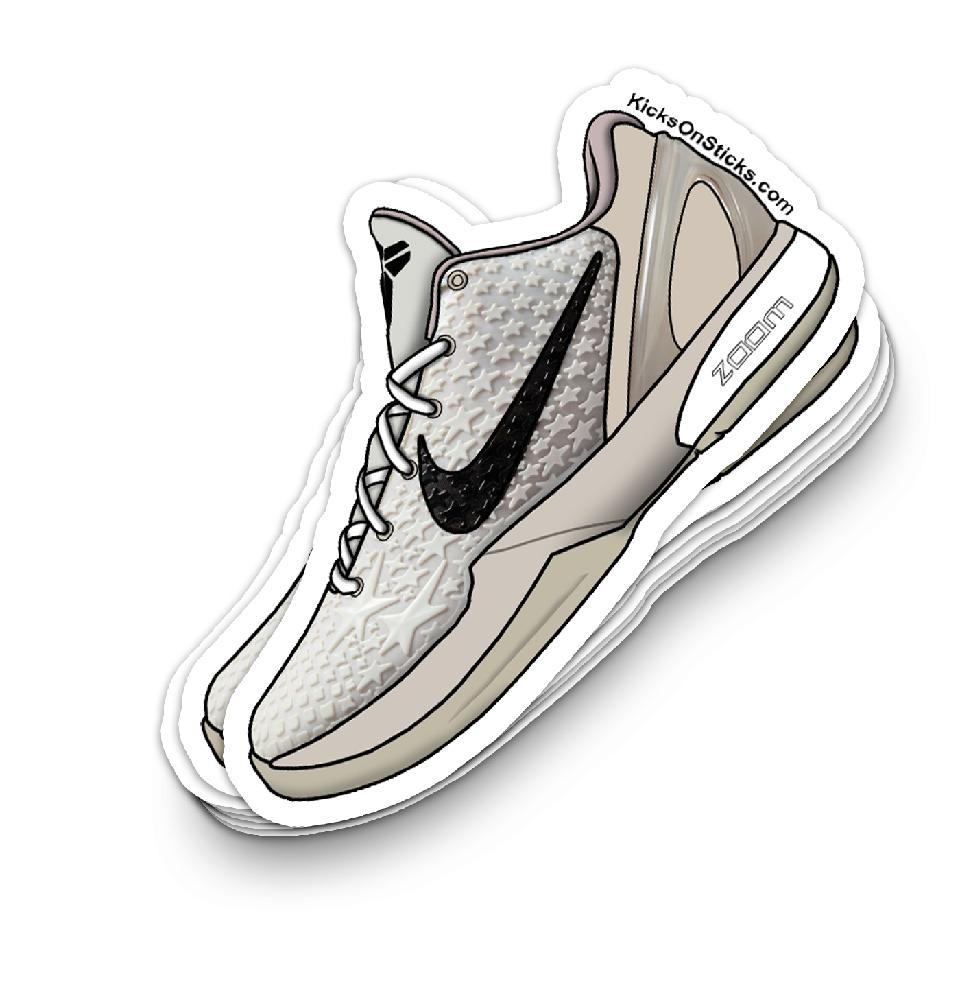 Kobe 6 "All Star 2025" Sneaker Sticker