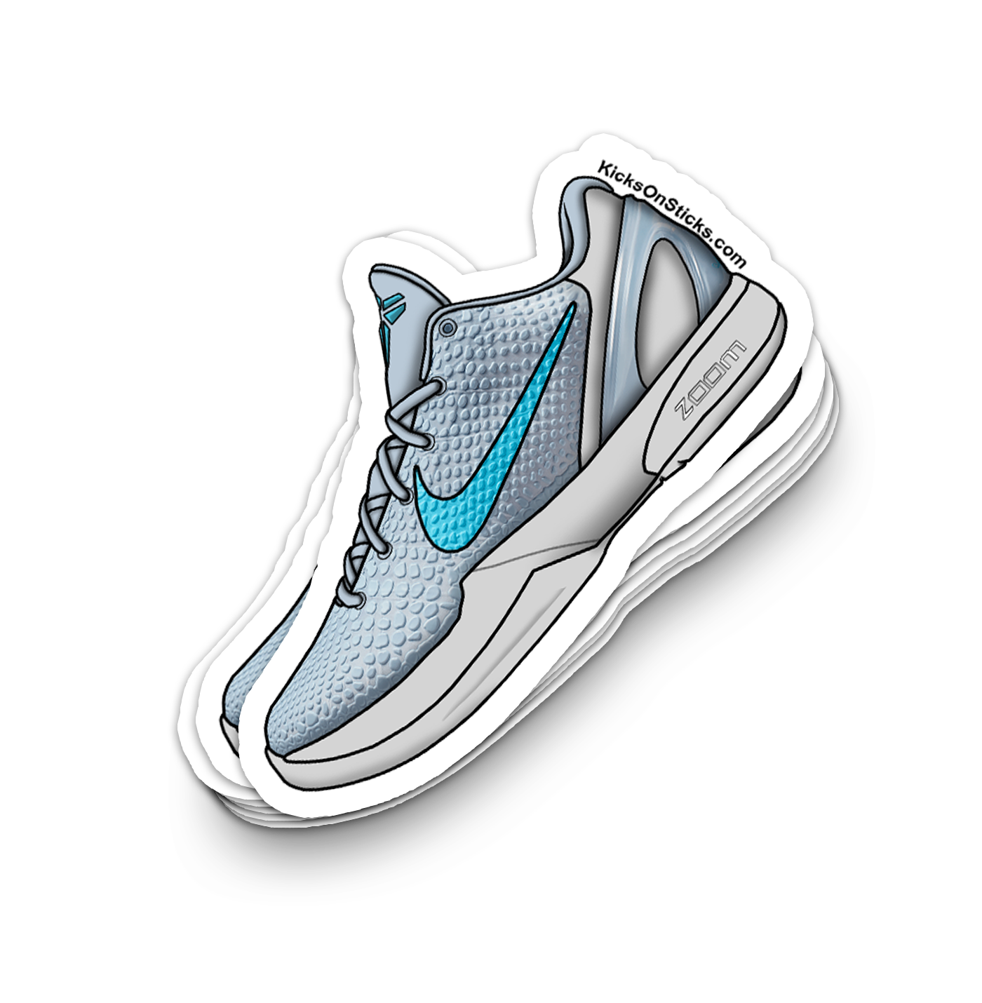 Kobe 6 "Caitlin Clark" Sneaker Sticker