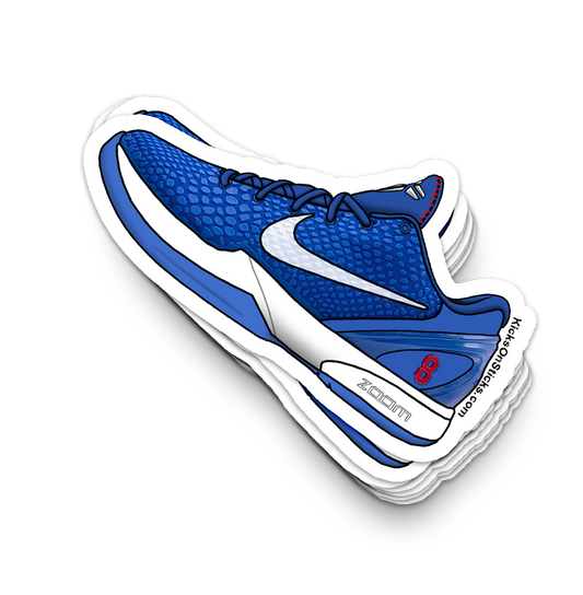 Kobe 6 "Dodgers" Sneaker Sticker