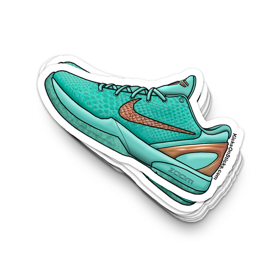 Kobe 6 "Jalen Brunson Statue of Liberty" Sneaker Sticker