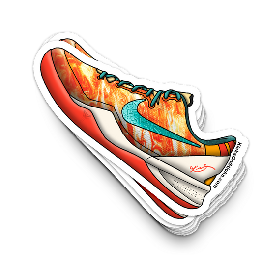 Kobe 8 "All Star Area 72" Sneaker Sticker