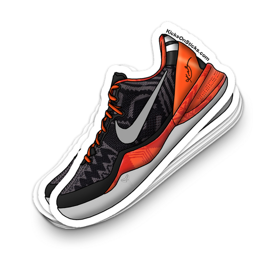 Kobe 8 "BHM" Sneaker Sticker