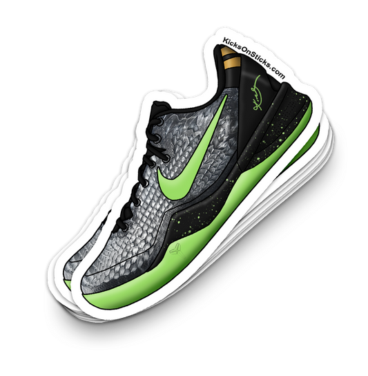 Kobe 8 "Christmas 2013" Sneaker Sticker
