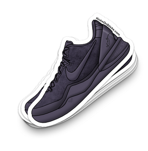 Kobe 8 "Fade to Black" Sneaker Sticker