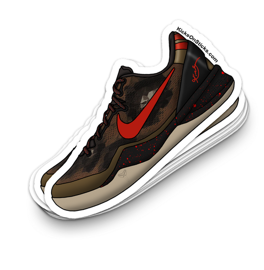 Kobe 8 "Python" Sneaker Sticker
