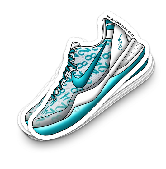 Kobe 8 "Radiant Emerald" Sneaker Sticker