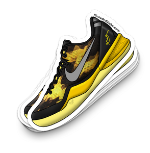 Kobe 8 "Sulfur Electric" Sneaker Sticker