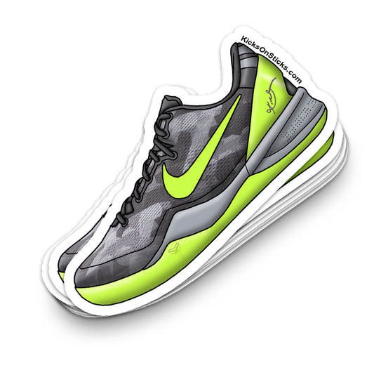 Kobe 8 "Volt" Sneaker Sticker