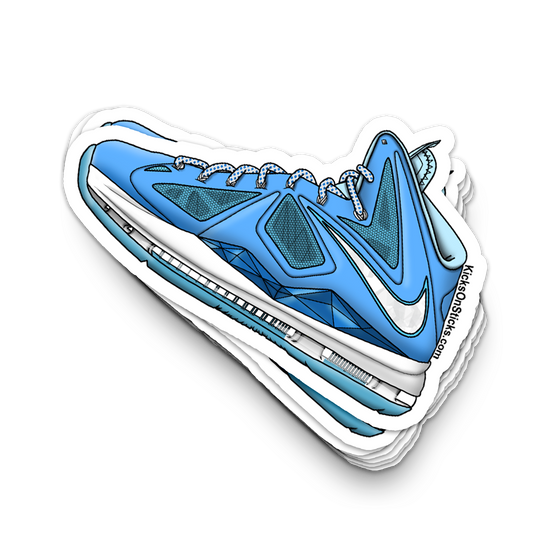 Lebron 10 "Diamond" Sneaker Sticker
