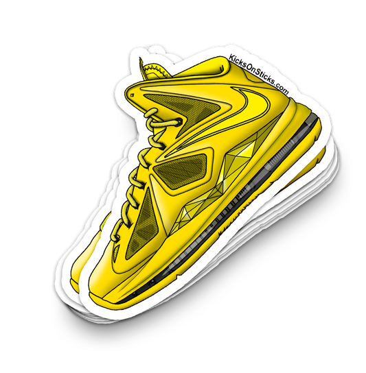 Lebron 10 "Honey" Sneaker Sticker