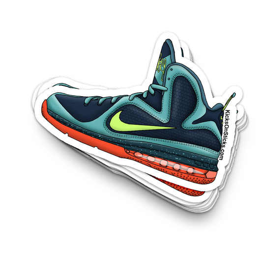 Lebron 9 "Cannon" Sneaker Sticker