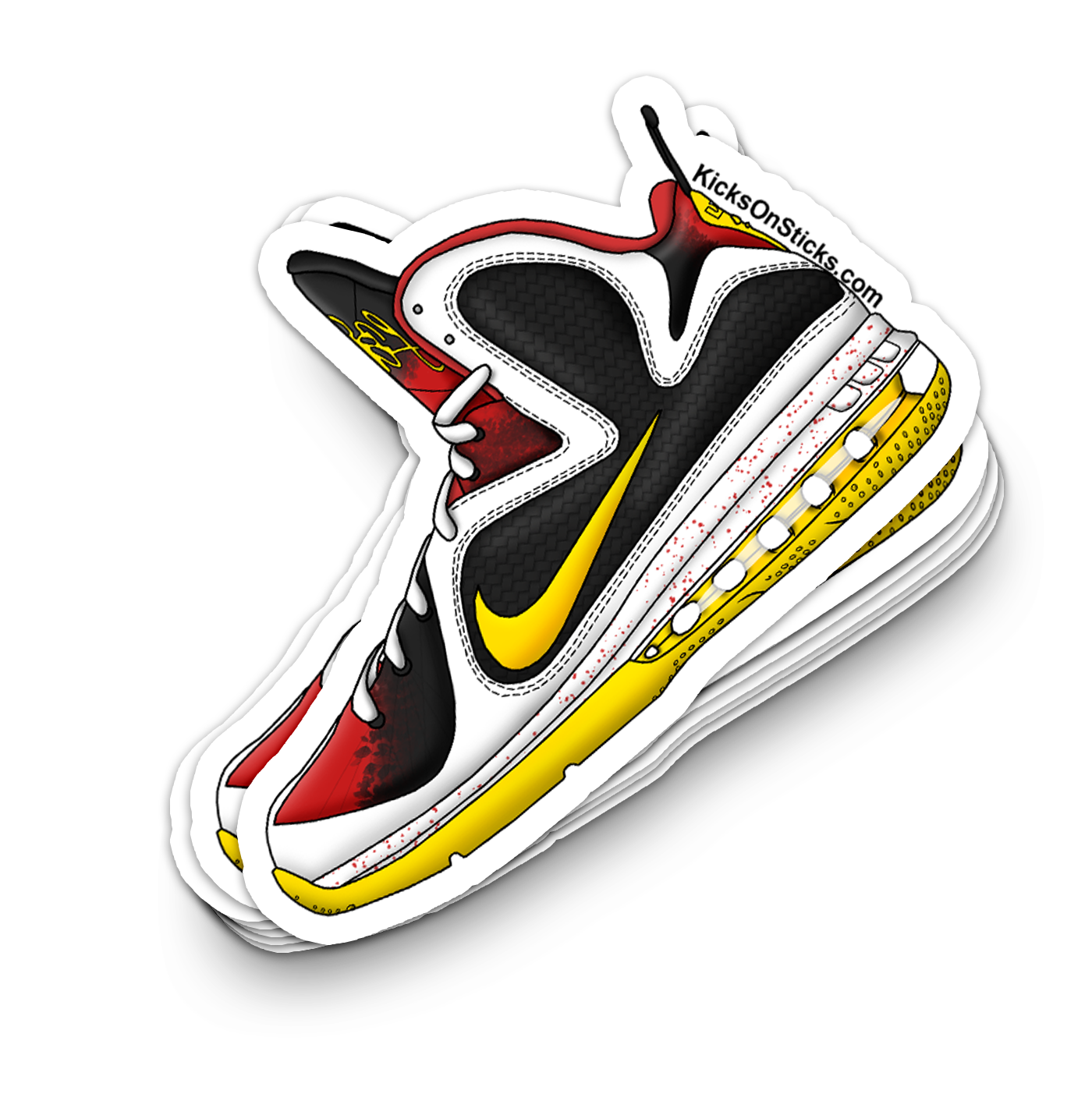 Lebron 9 "Championship" Sneaker Sticker