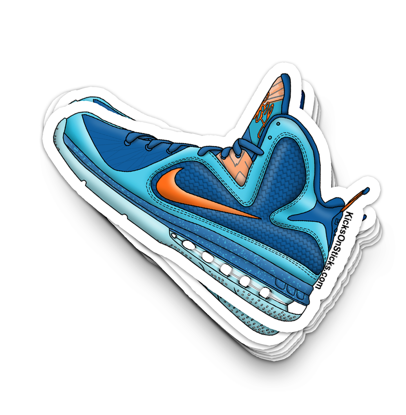 Lebron 9 "China" Sneaker Sticker