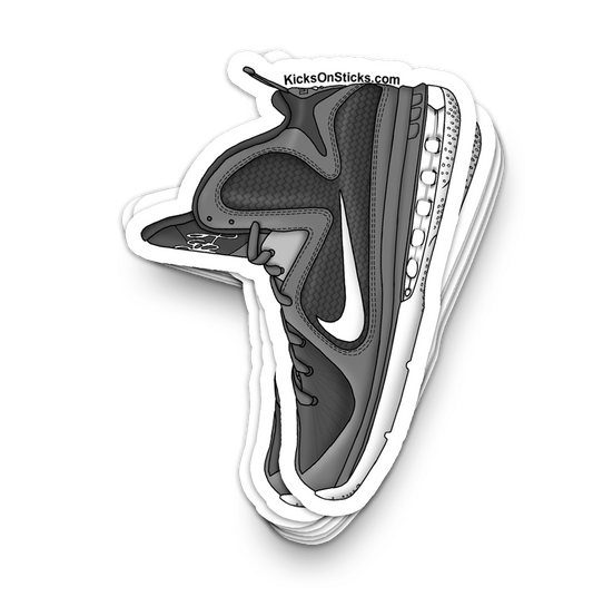 Lebron 9 "Cool Grey" Sneaker Sticker