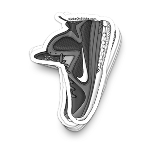 Lebron 9 "Cool Grey" Sneaker Sticker